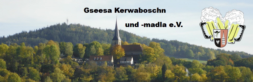 Gstebuch des Gseesa Kerwaboschn und -madla e.V.